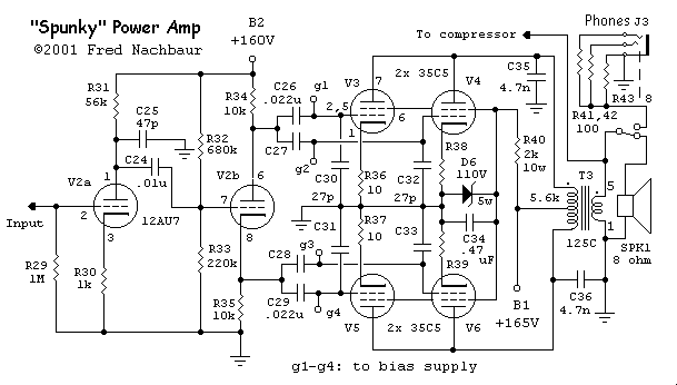 Spunky Tube Amplifier How It Works